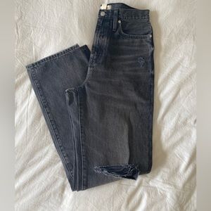 Madewell baggy straight jean size 26